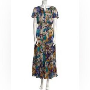 Nicole Miller Floral Maxi Dress